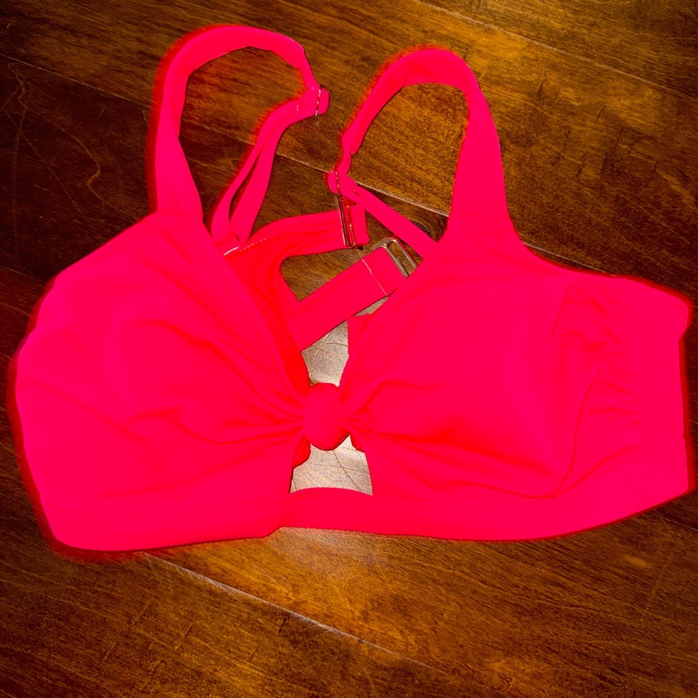 Xhilaration Hot Pink Bikini Top